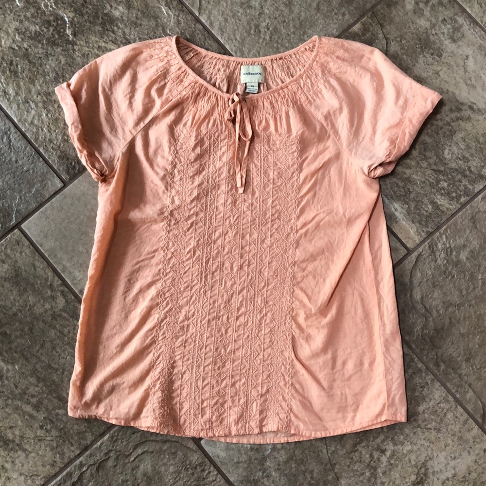+ G.H. BASS & CO. + Peasant Top